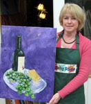 some students painting classes