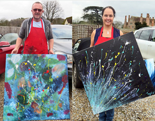 Abstract painting weekends