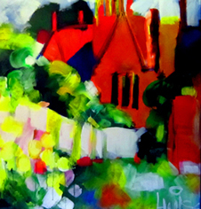 Acrylic painting day at JoeDaisy Studio