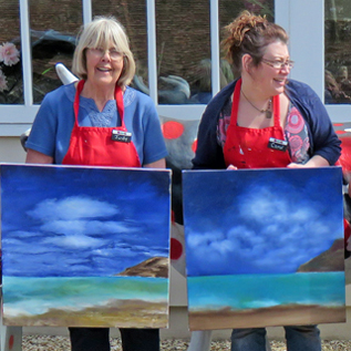 begin oil painting weekends