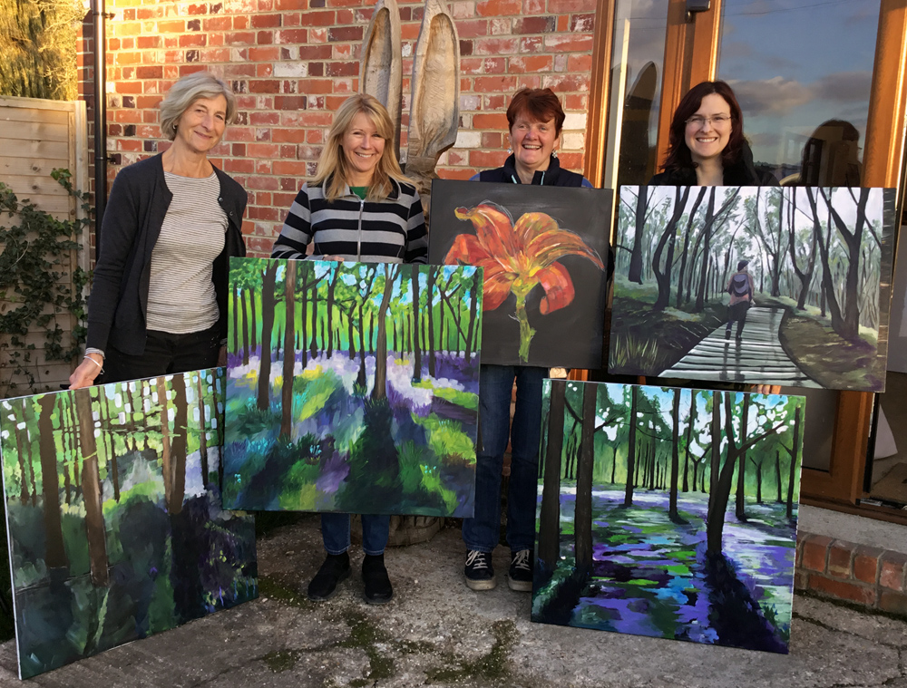 Improve Acrylic painting weekends