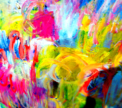 abstract painting week