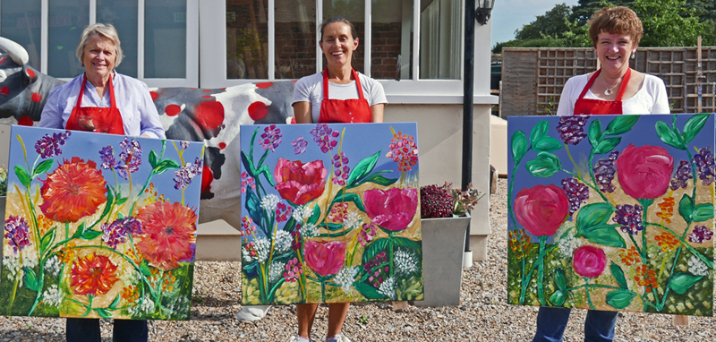 painting day september joeDaisy Studio