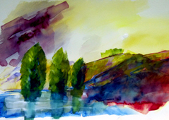 Painting holidays France