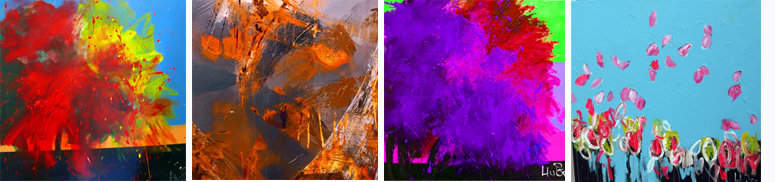 Improvers abstract painting weekends