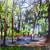 Painting acrylic landscapes with Cat