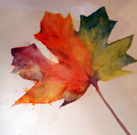 Watercolour painting day
