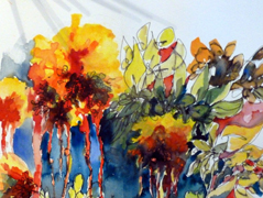 Watercolour painting classes